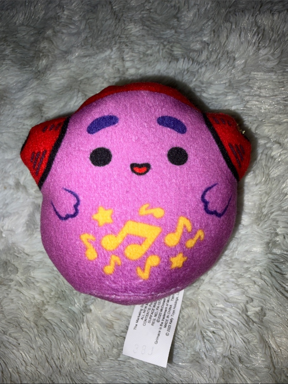 GRIMACE MCDONALDS SQUISHMALLOW collectible plush toy happy meals squish cute toy